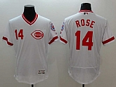 Cincinnati Reds #14 Pete Rose White 2016 Flexbase Authentic Collection Cooperstown Stitched Jersey,baseball caps,new era cap wholesale,wholesale hats